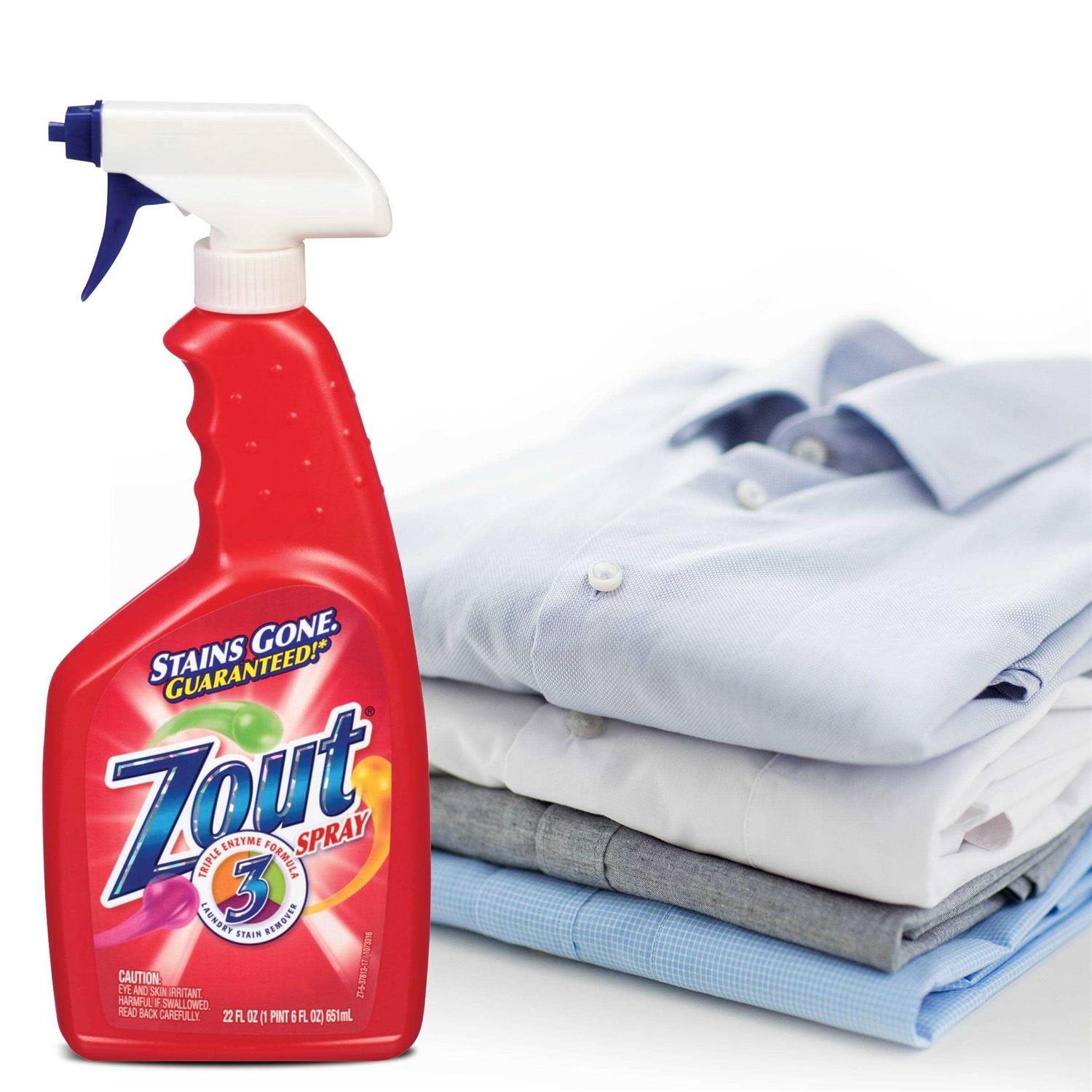 Zout Triple Enzyme Formula Laundry Stain Remover Foam
