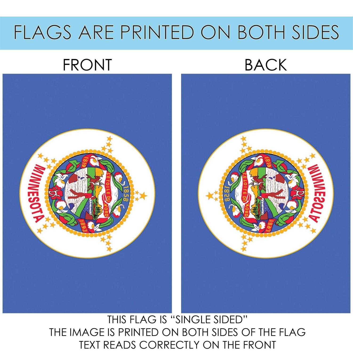 Toland Home Garden Minnesota State Flag Flag