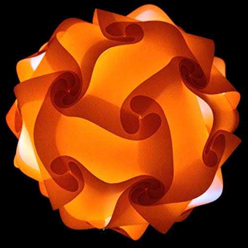 Lightingsky Ceiling Pendant DIY IQ Jigsaw Puzzle Lamp Shade Kit with 40 Inch Hanging Cord