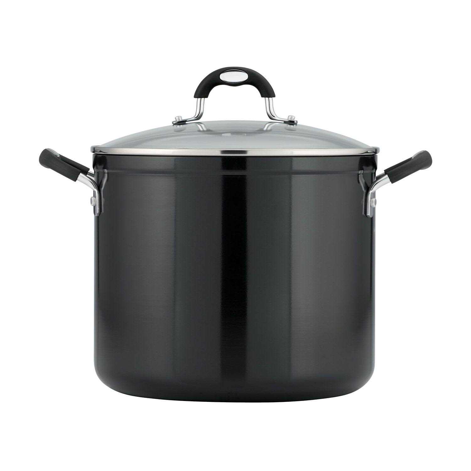 Tramontina 8 Qt Style Gray Non Stick Covered Stock Pot