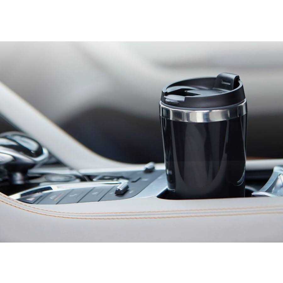 Elite Gourmet Single Serve Personal Coffee Maker with Stainless Steel Travel Mug