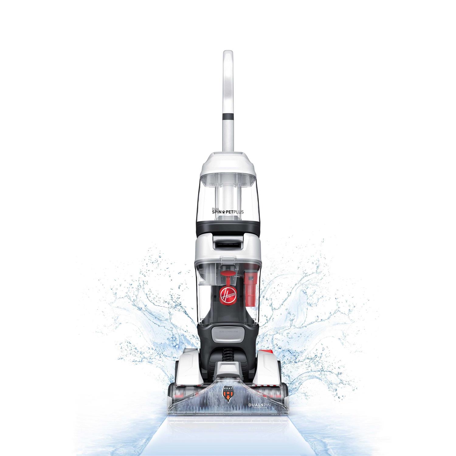 Hoover Dual Spin Pet Plus Carpet Cleaner Upright Shampooer Fh54050v