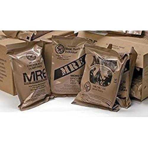 SOPACKO MREs Genuine U.S. Military Surplus Assorted Flavor MRE