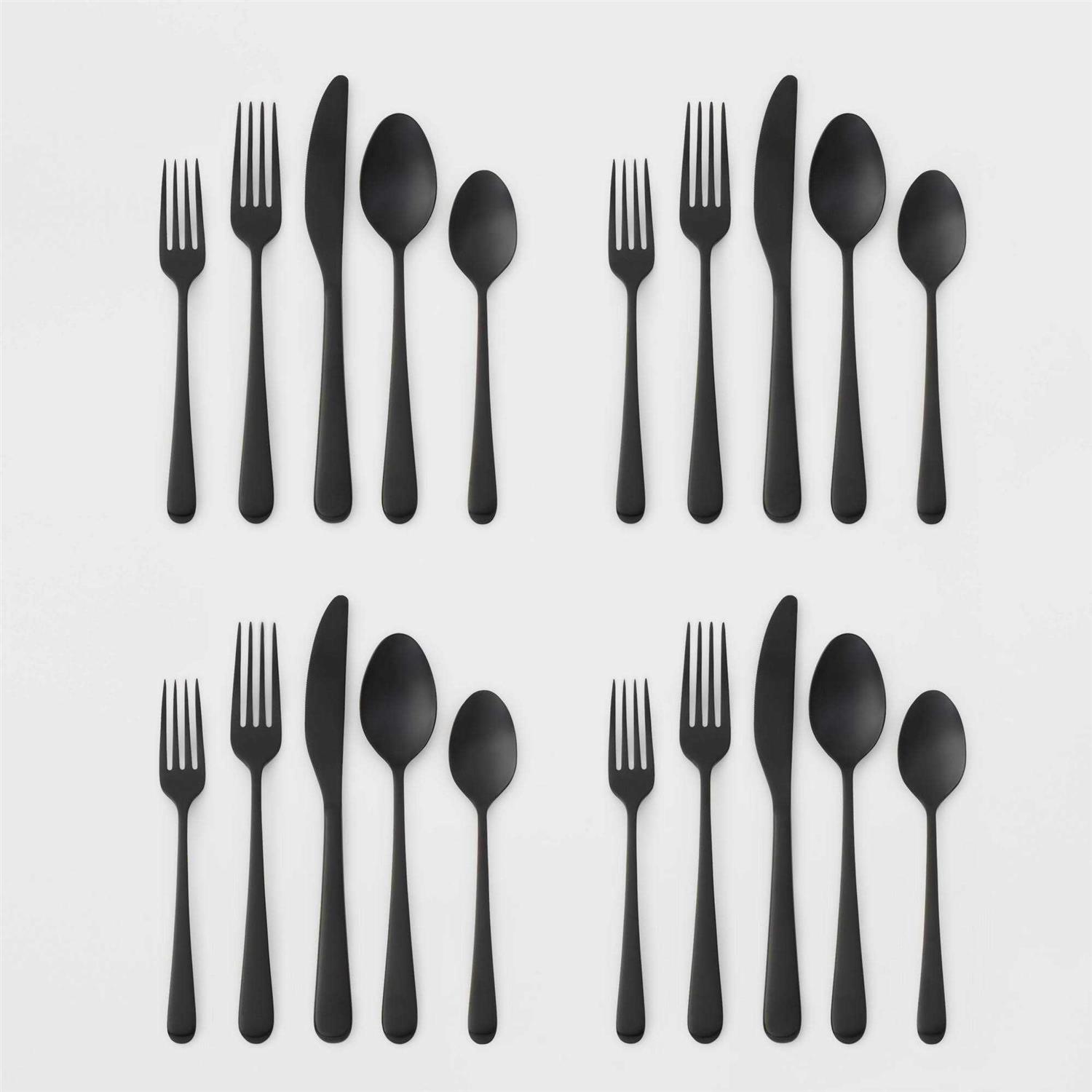 Threshold Harrington Flatware Set Silver