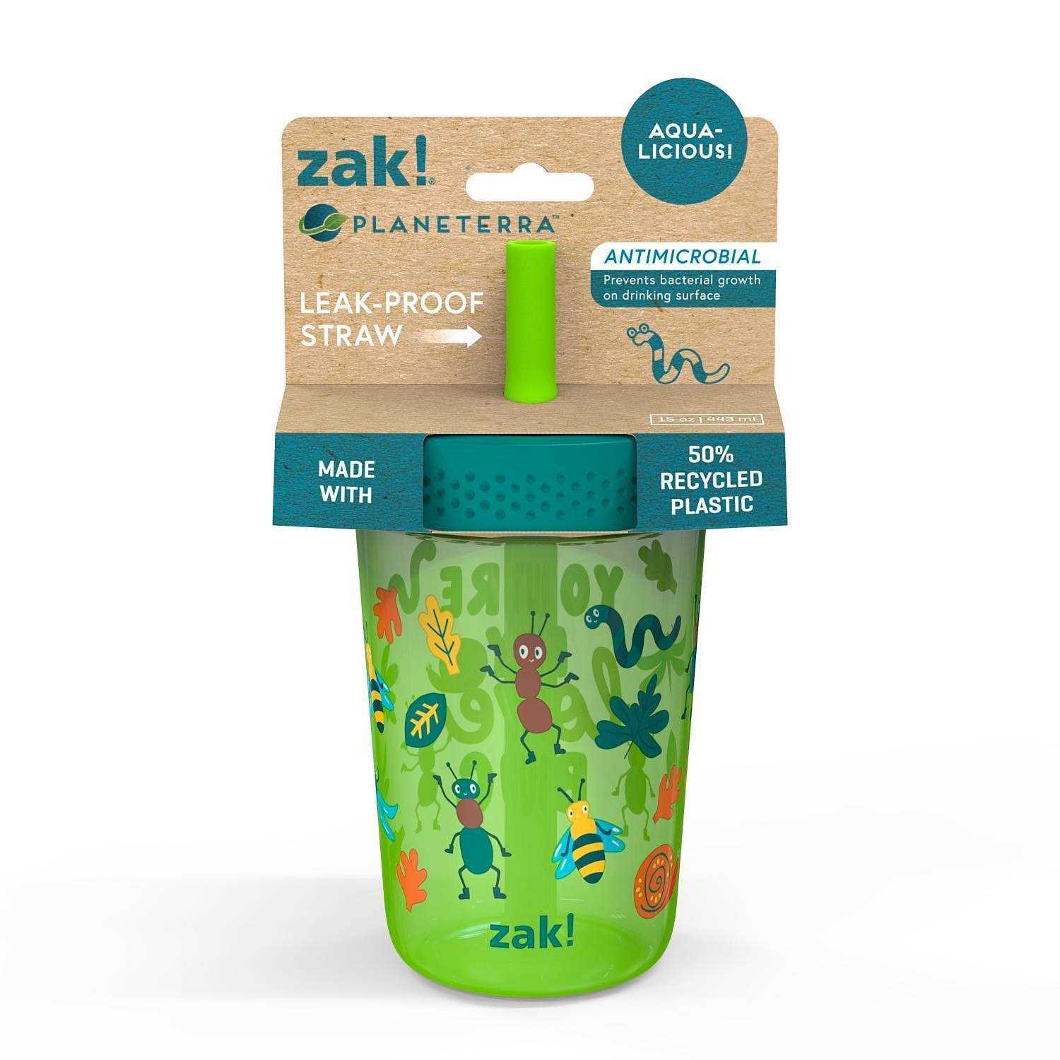 Zak Antimicrobial Capri Portable Drinkware Bugs tumbler