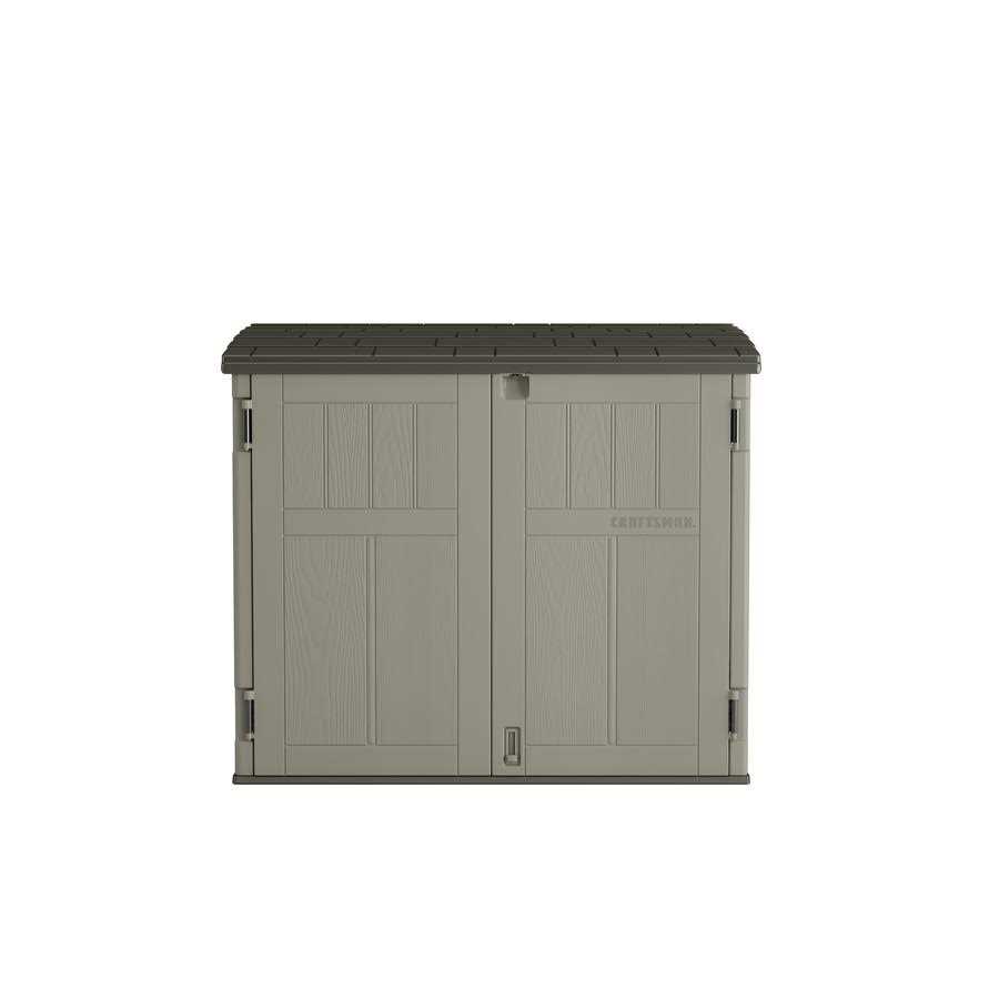 Craftsman Resin Horizontal Storage Shed