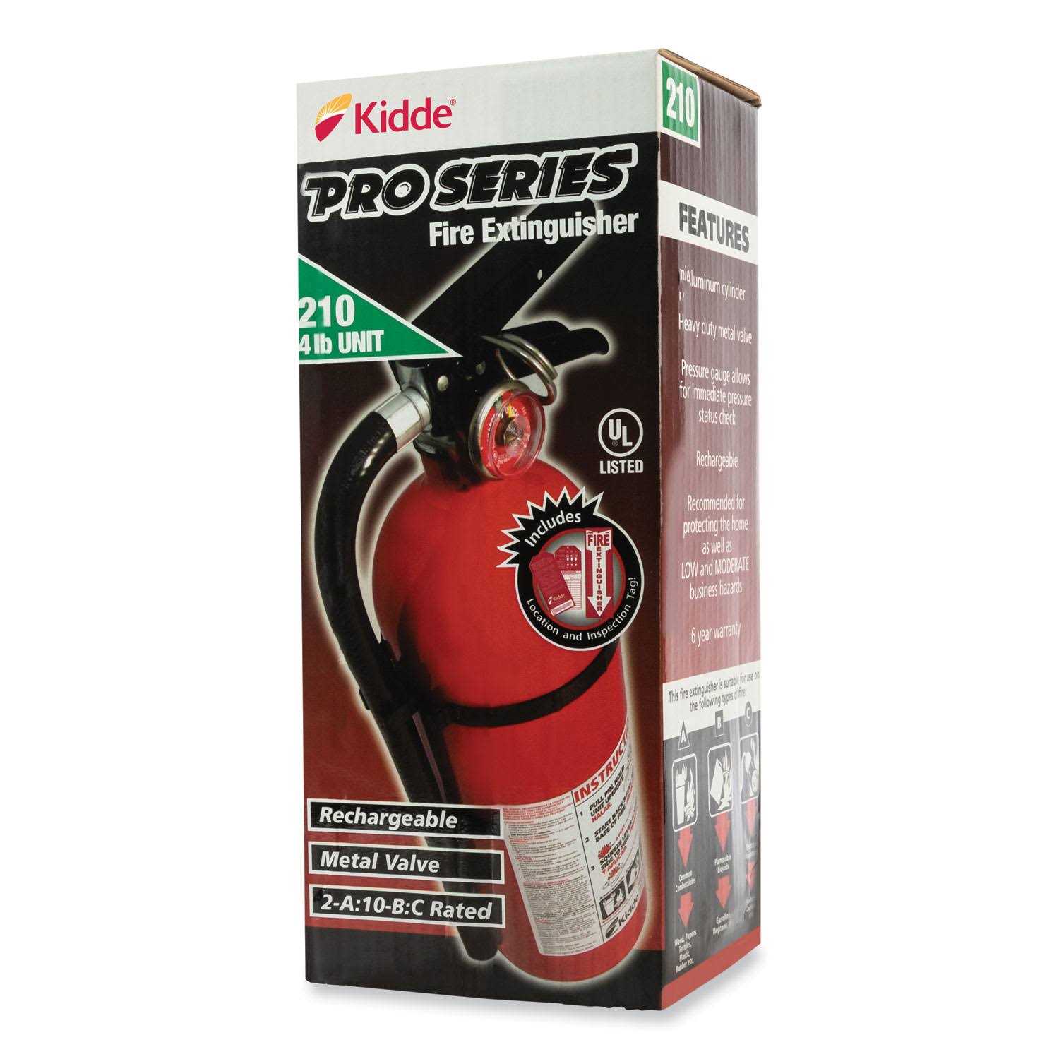 Kidde Pro 210 Fire Extinguisher