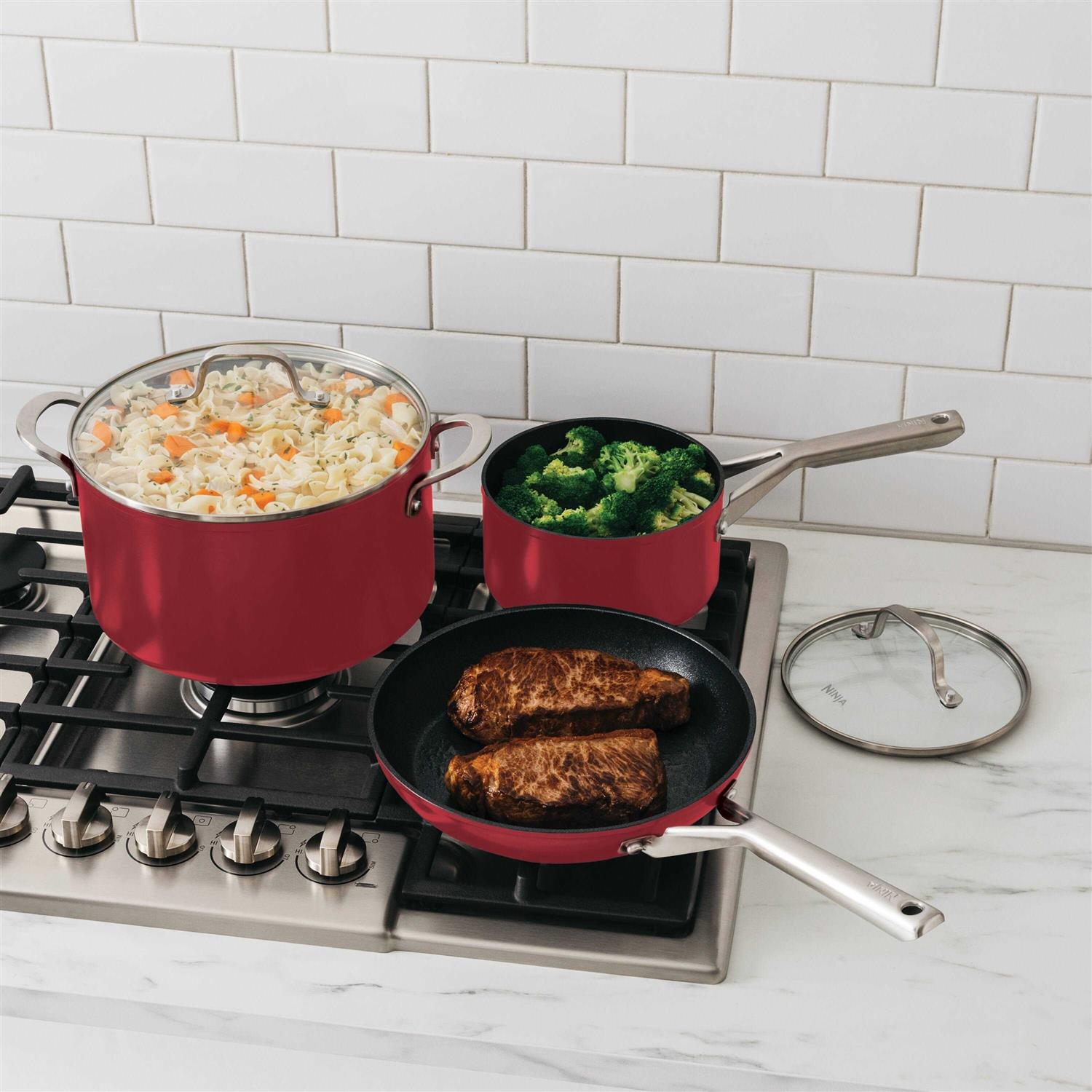 Ninja Foodi NeverStick Essential 9-Piece Cookware Set