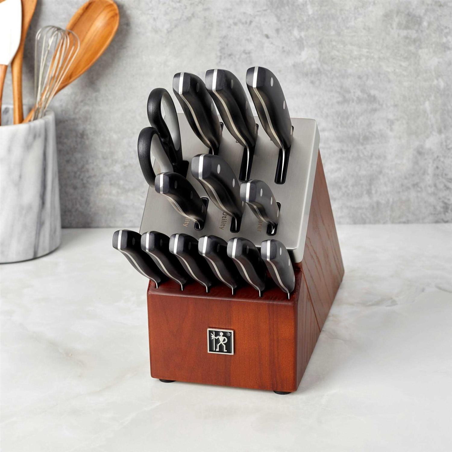 Henckels Definition 14-pc. Self-Sharpening Knife Block Set