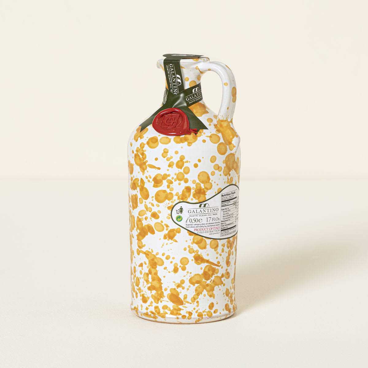 Frantoio Galantino Hand-Painted Ceramic Extra Virgin Olive Oil