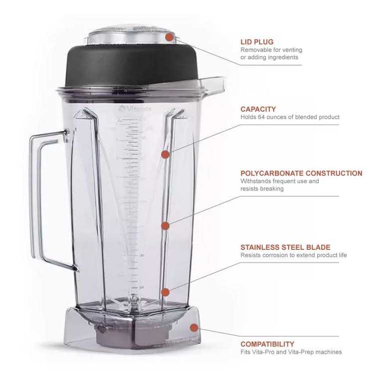 Vitamix 001195 Blender Container
