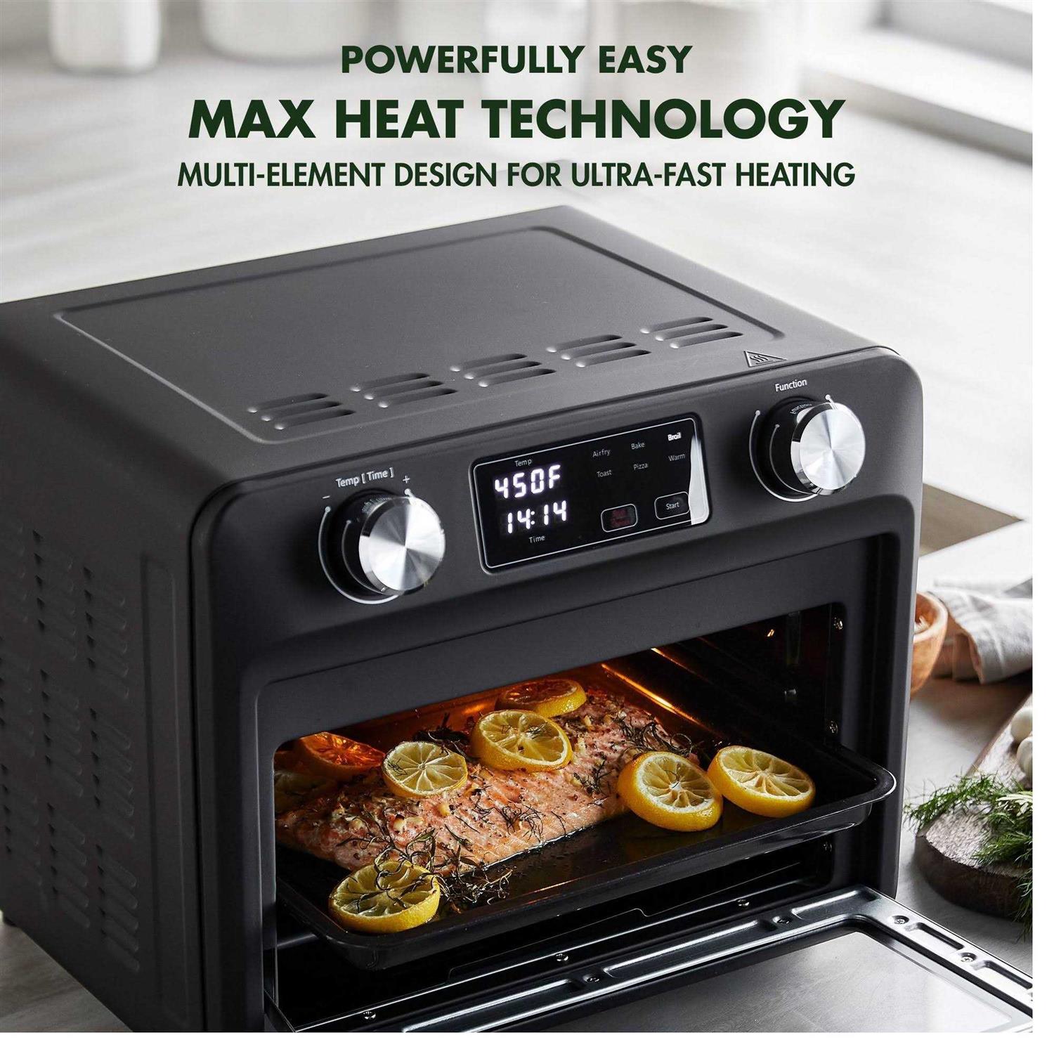 GreenPan PFAS-Free Nonstick 6-in-1 Air Fryer Toaster Oven