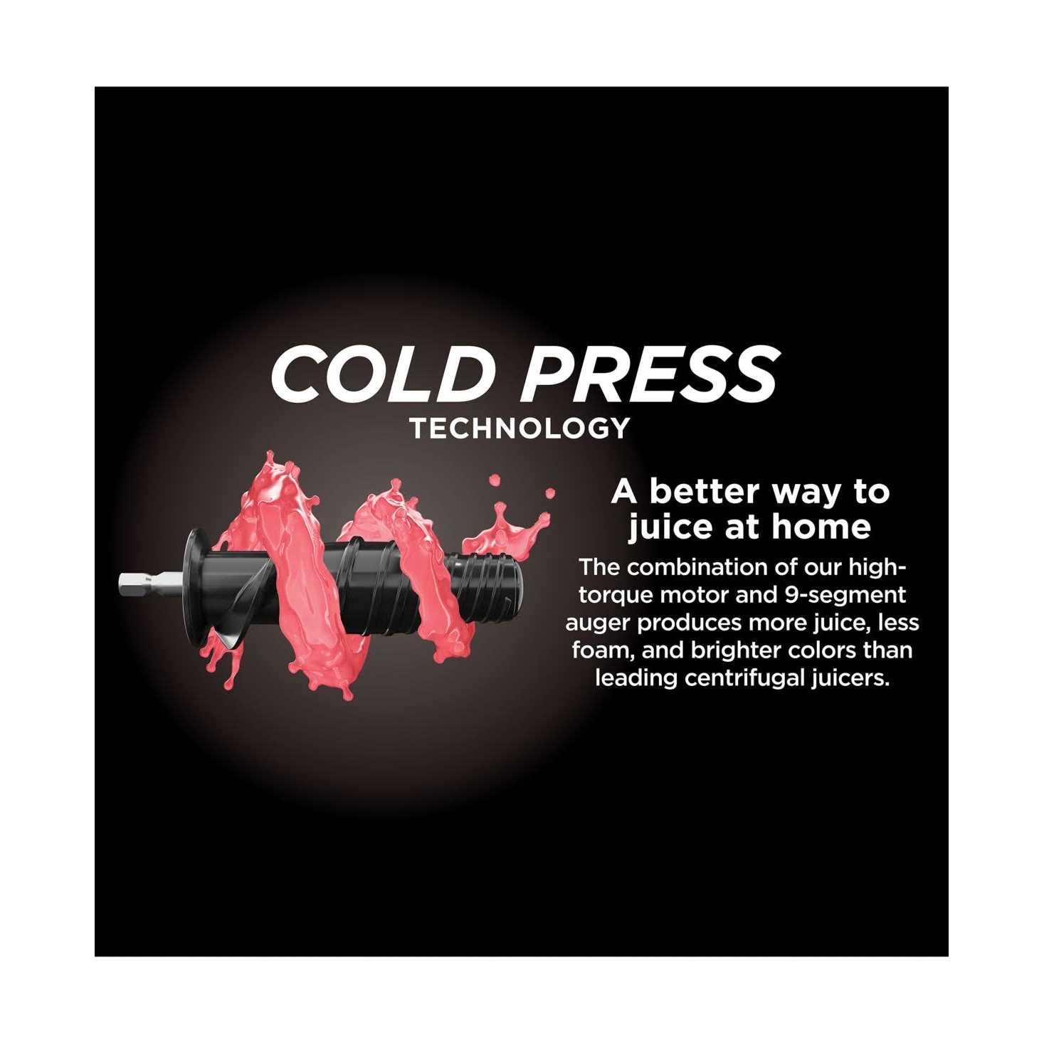 Ninja NeverClog Cold Press Juicer JC151