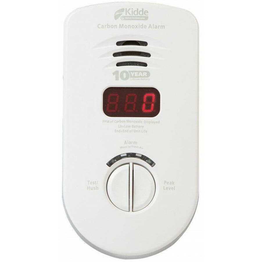 Kidde P3010h 10 Year Worry Free Plug-In Co Alarm for Living Area