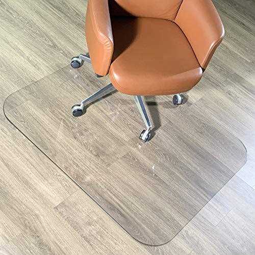 MuArts Crystal Clear 1/5 Thick 47 x Heavy Duty Hard Chair Mat, Can be Used on Carpet or Hard Floor