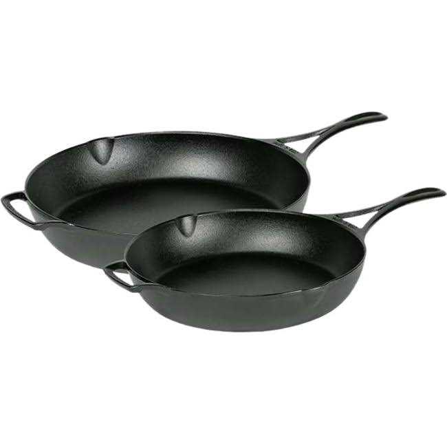 Lodge Blacklock Triple Seasoned Skillet Set