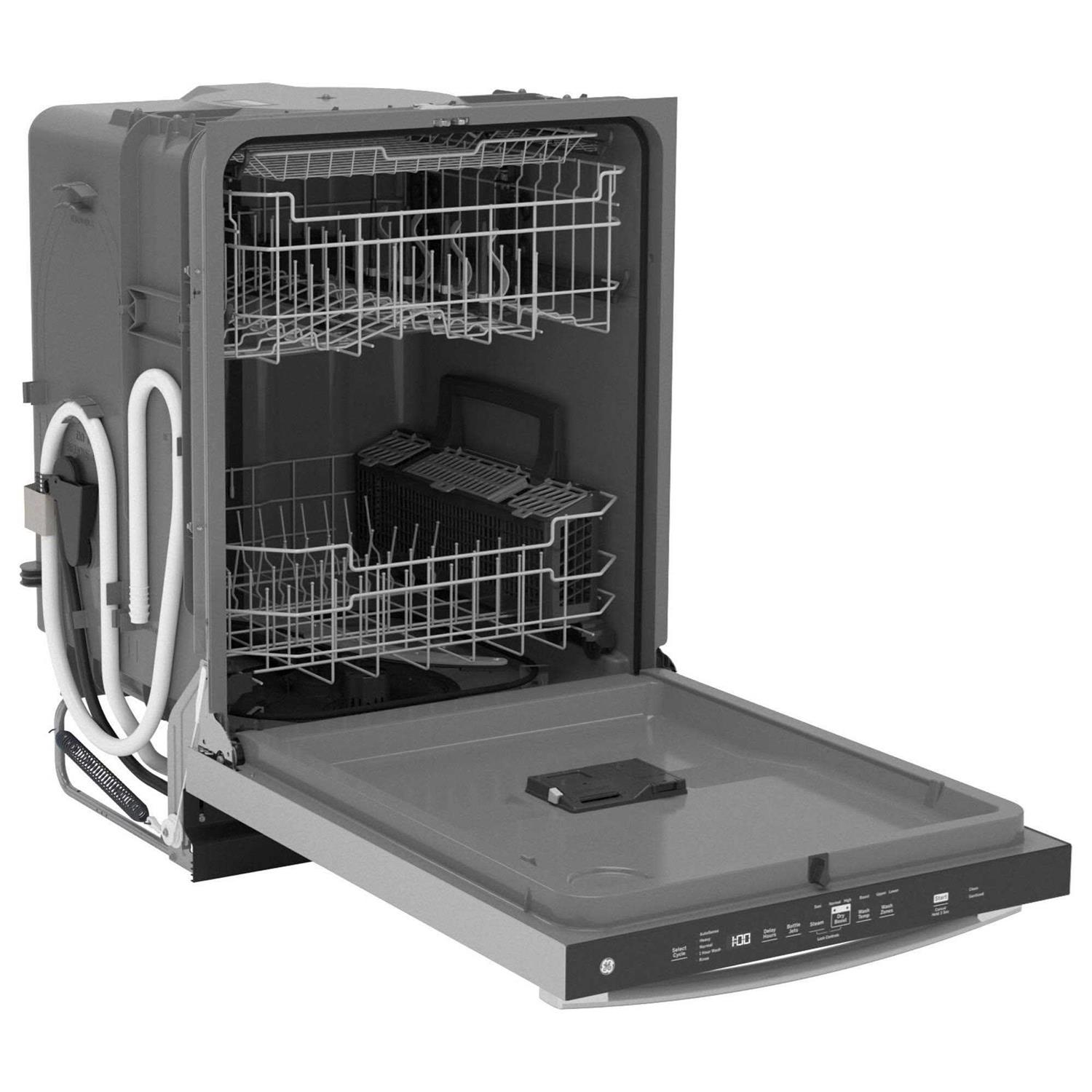 GE Top Control With Plastic Interior Dishwasher
