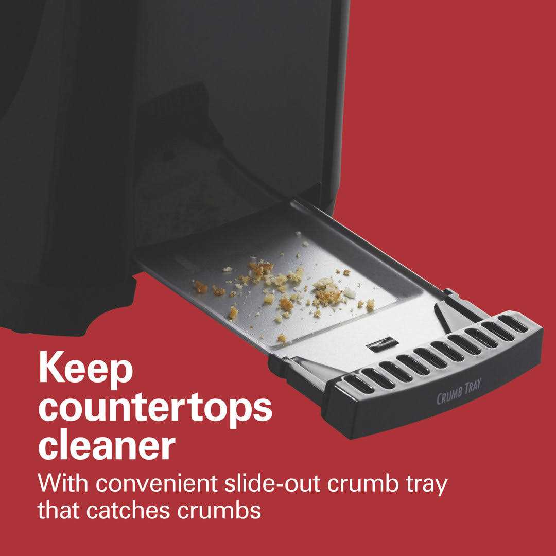 Hamilton Beach 2 Slice Toaster Extra-Wide Slots