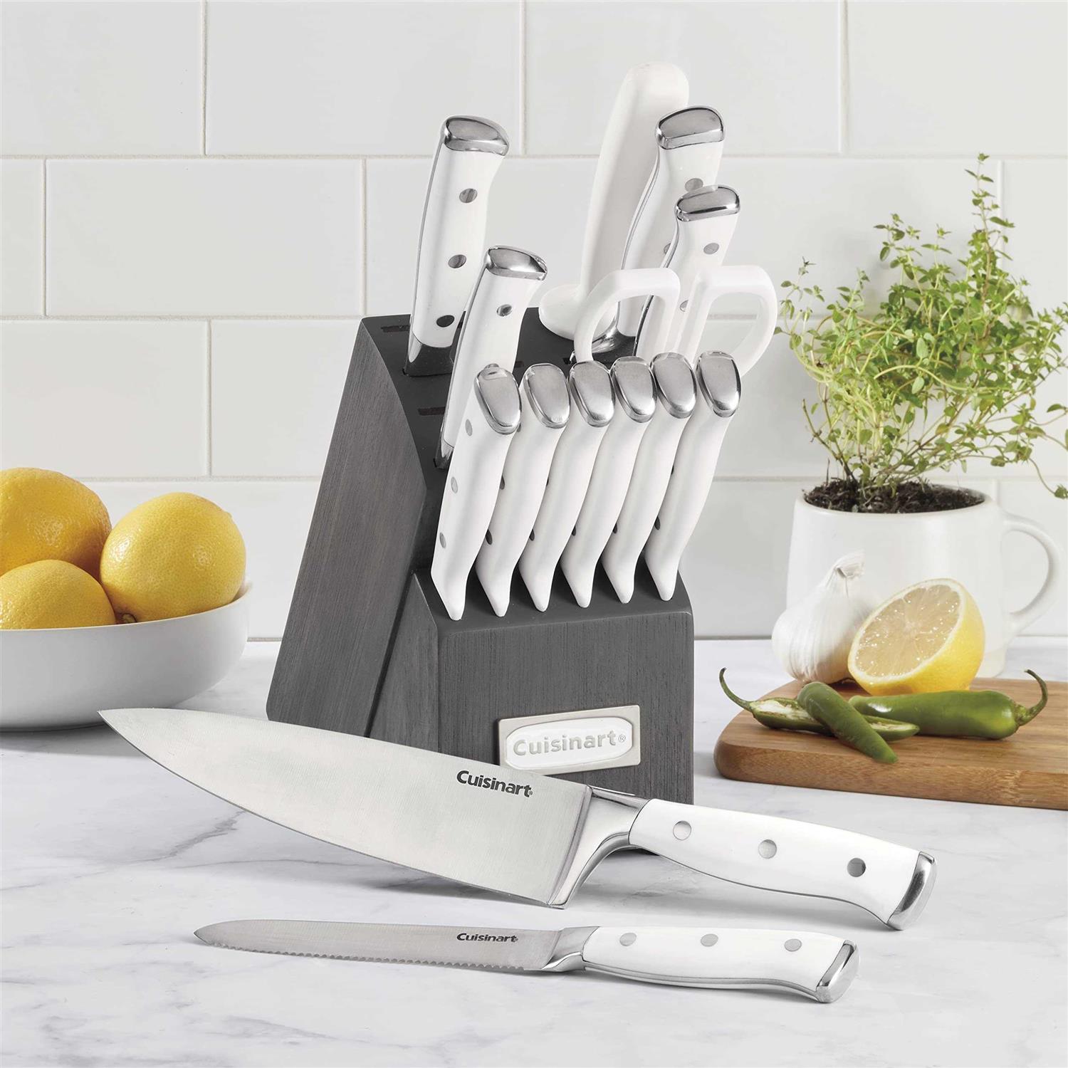 Cuisinart 15-Piece Triple Rivet Cutlery Block Set