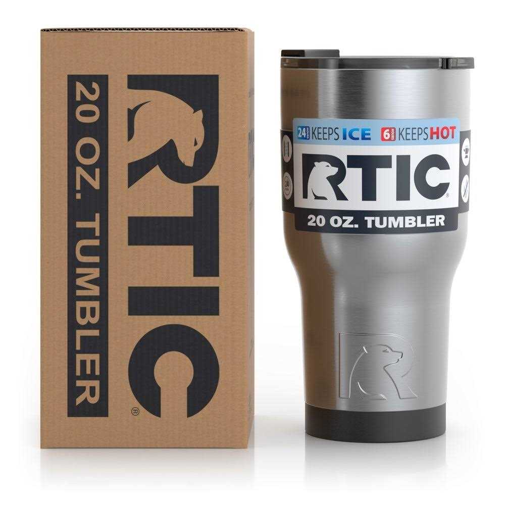 RTIC 20 oz. Vacuum Insulated Stainless Steel Tumbler