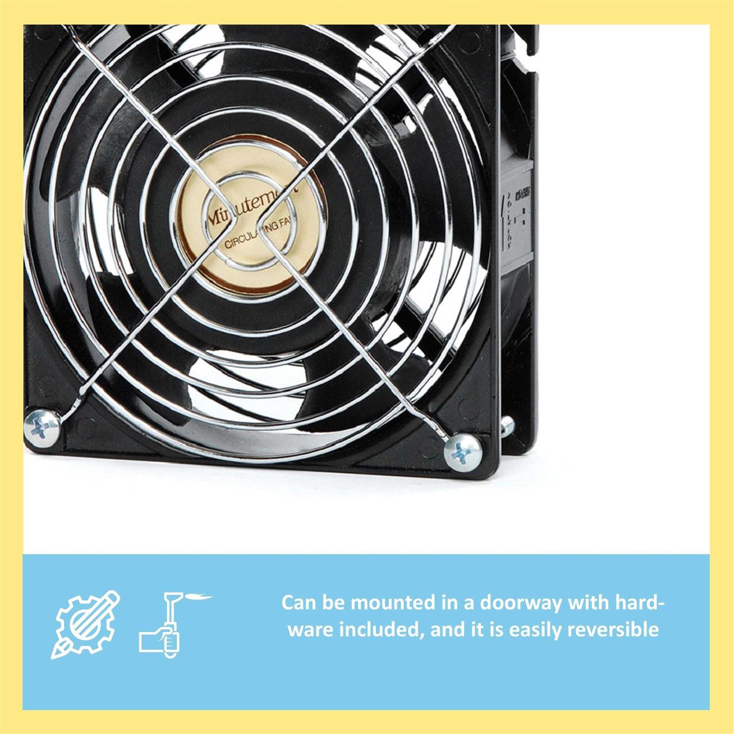 Minuteman Room to Room Doorway Fan