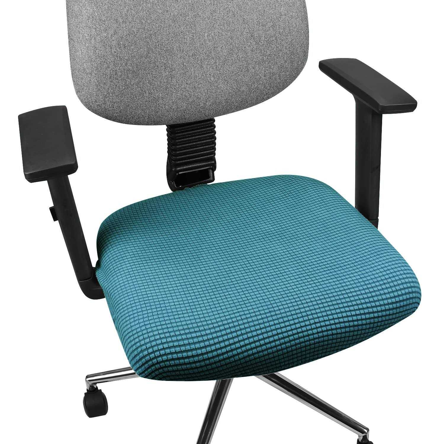 Yikko Soft Stretch Spandex Chair Seat Slipcover And Backrest Cover