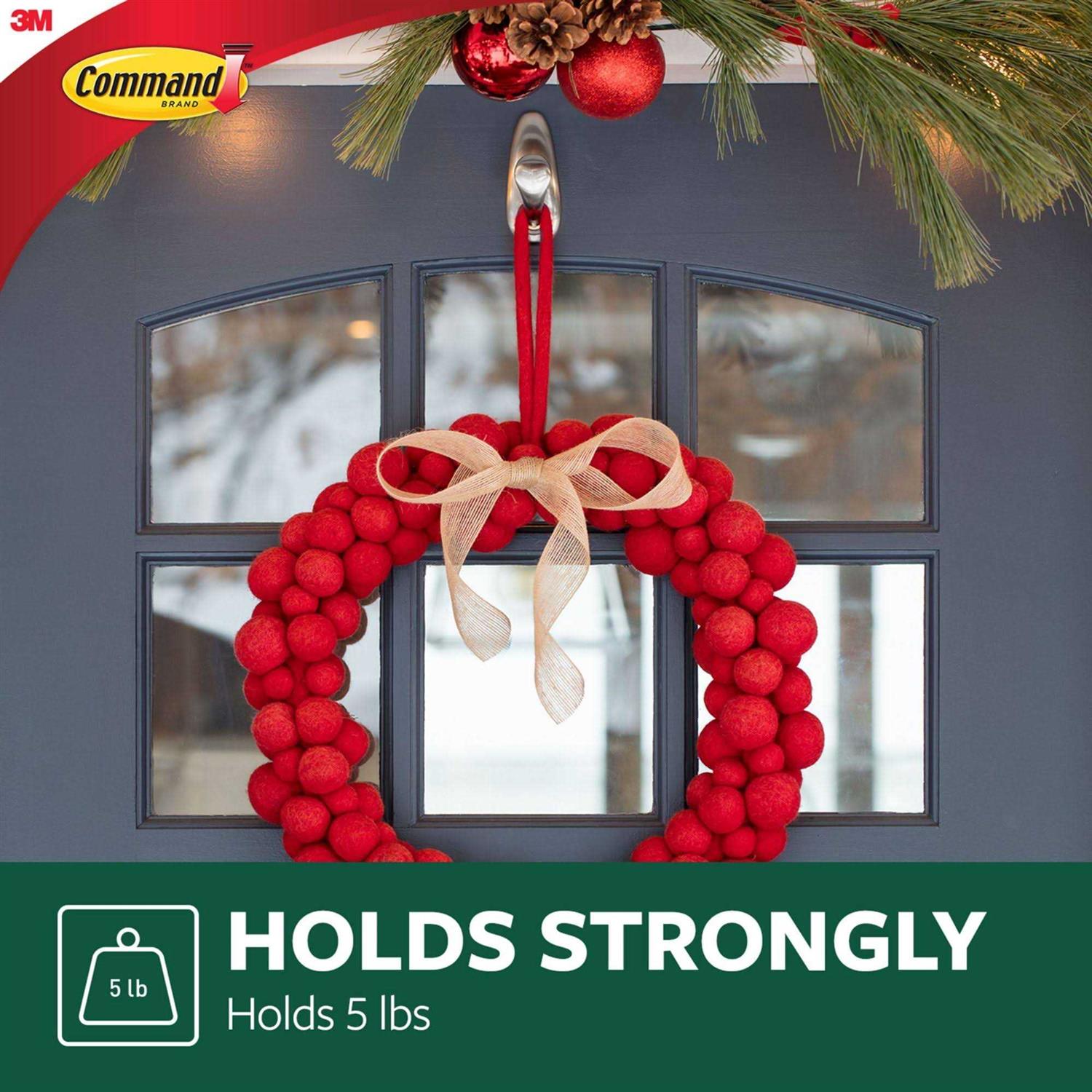 Command Damage-Free Hanging Metal Hooks