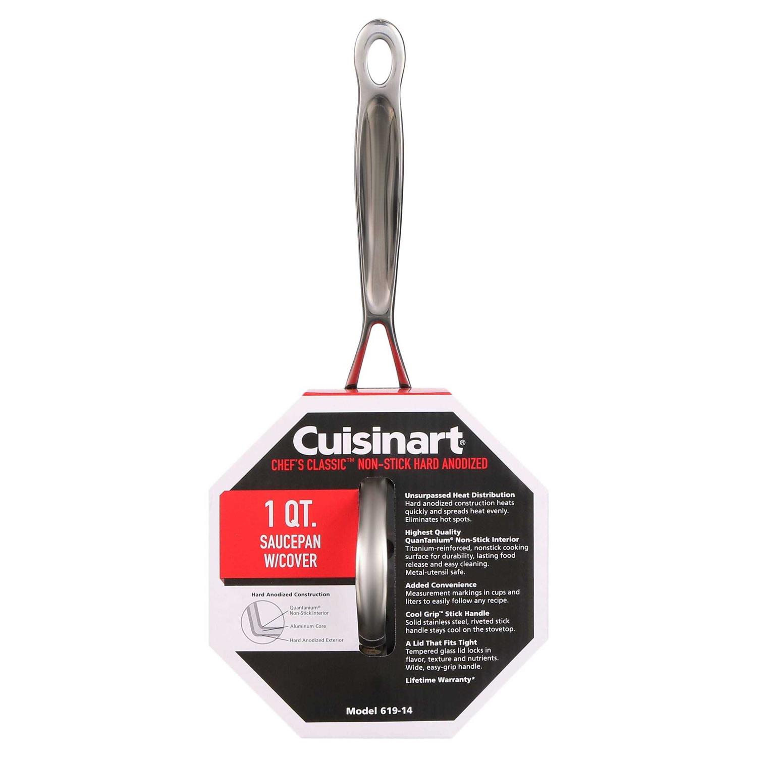 Cuisinart Chef’s Classic Non-Stick Hard Anodized Saucepan