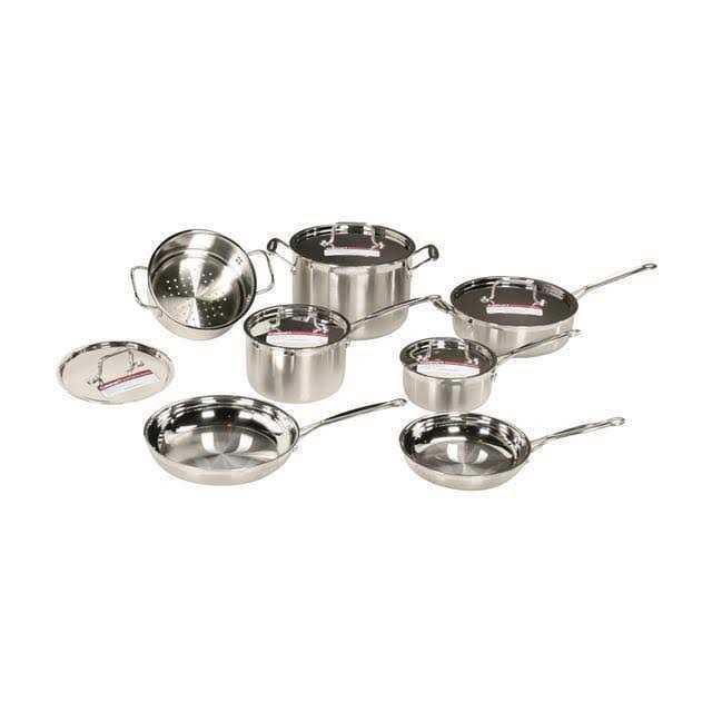 Cuisinart Multiclad Pro 12 Piece Stainless Steel Cookware Set