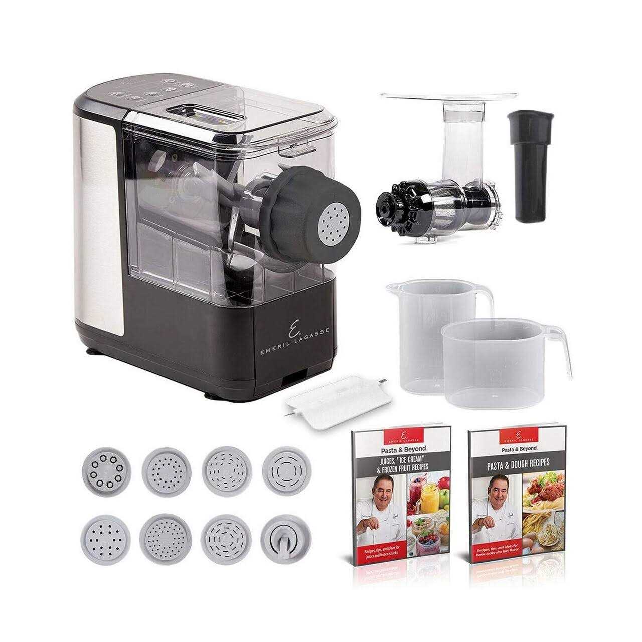Emeril Lagasse Pasta & Beyond, Automatic Pasta and Noodle Maker with Slow Juicer