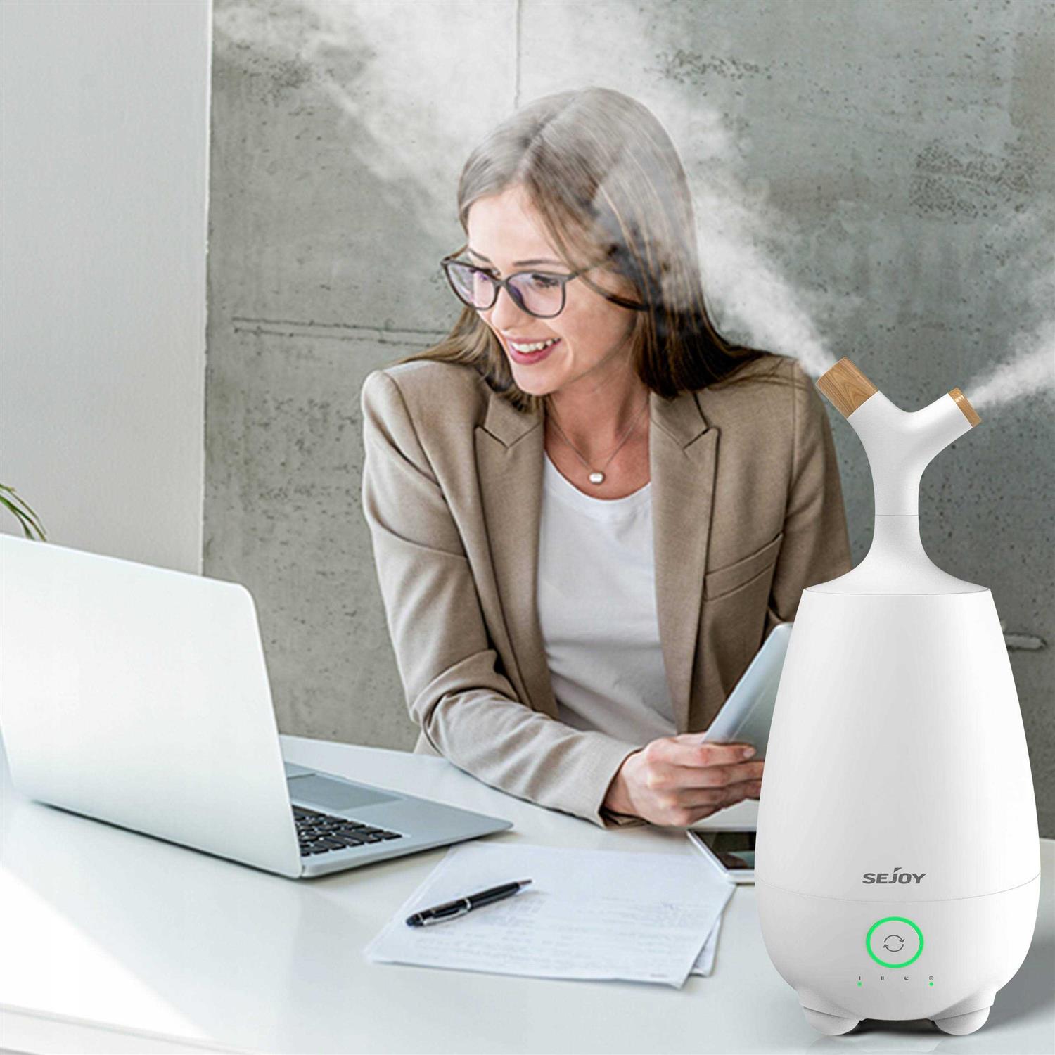 0920 #JSQ-E50P1-WHISEJOY 1.3 Gallons Cool Mist Quick humidification Air Humidifier with Remote Control for Plants