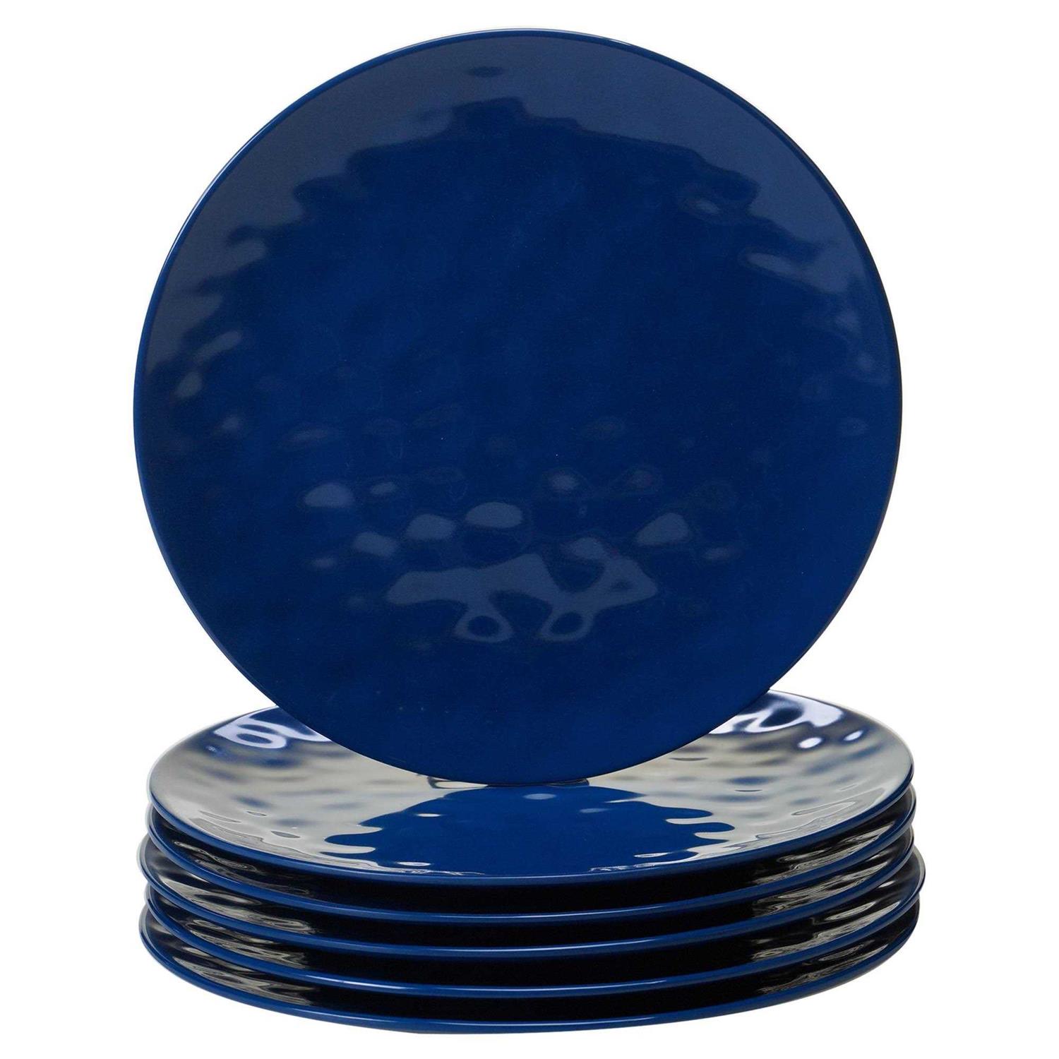 Certified International 6-Pc Melamine Salad Plate Set