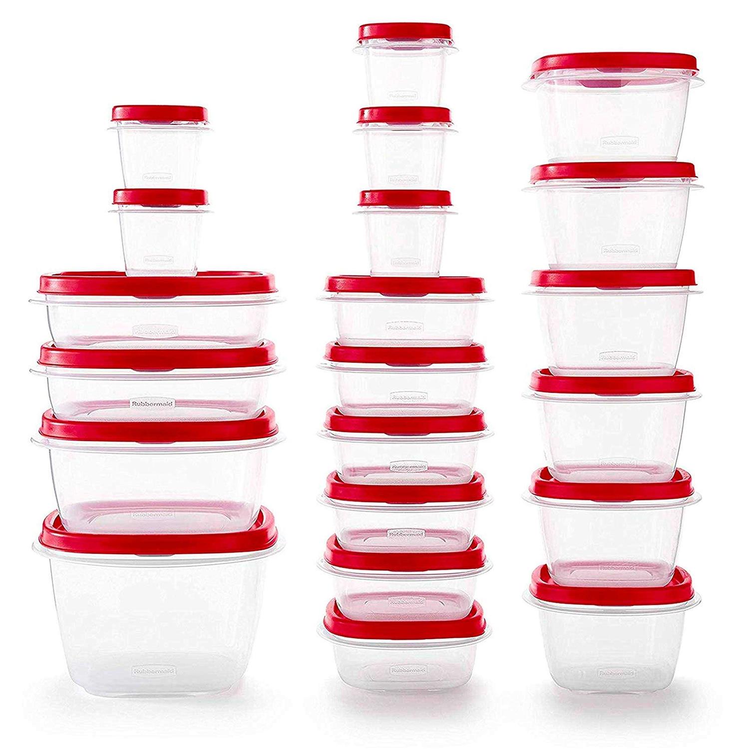 Rubbermaid Vented Lids Food Storage Containers