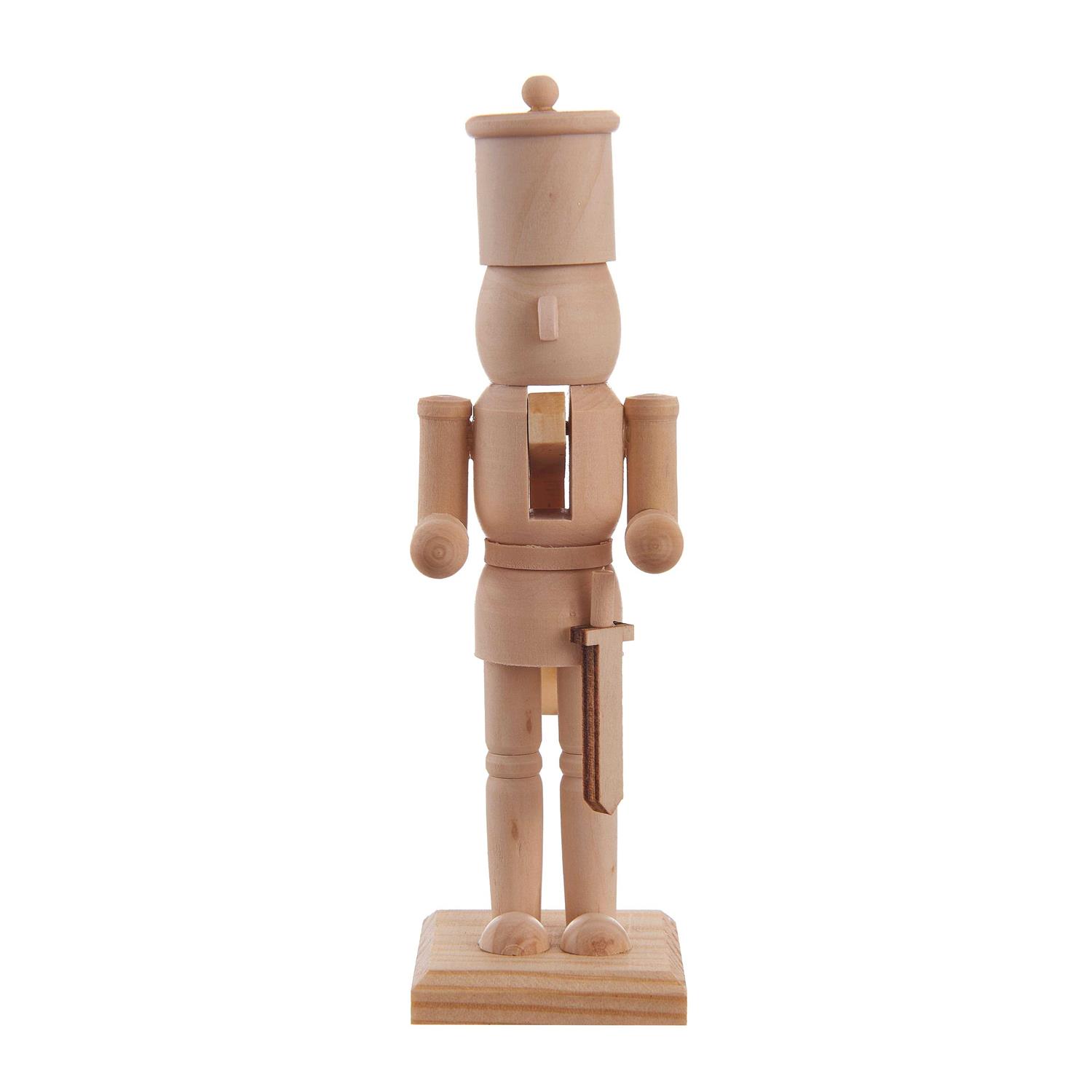Unfinished Wood Nutcrackers Set by Make Market