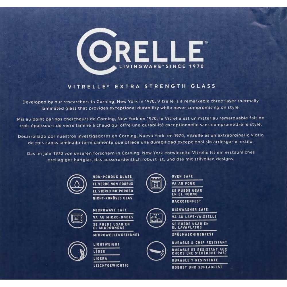 Corelle Splendor Square Dinnerware Set