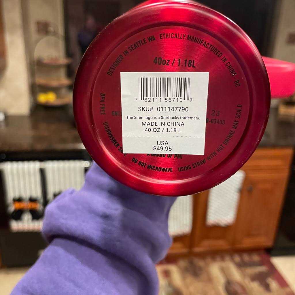 Stanley Dining Starbucks Stanley Holiday Quencher Limited Edition Tumbler 2023