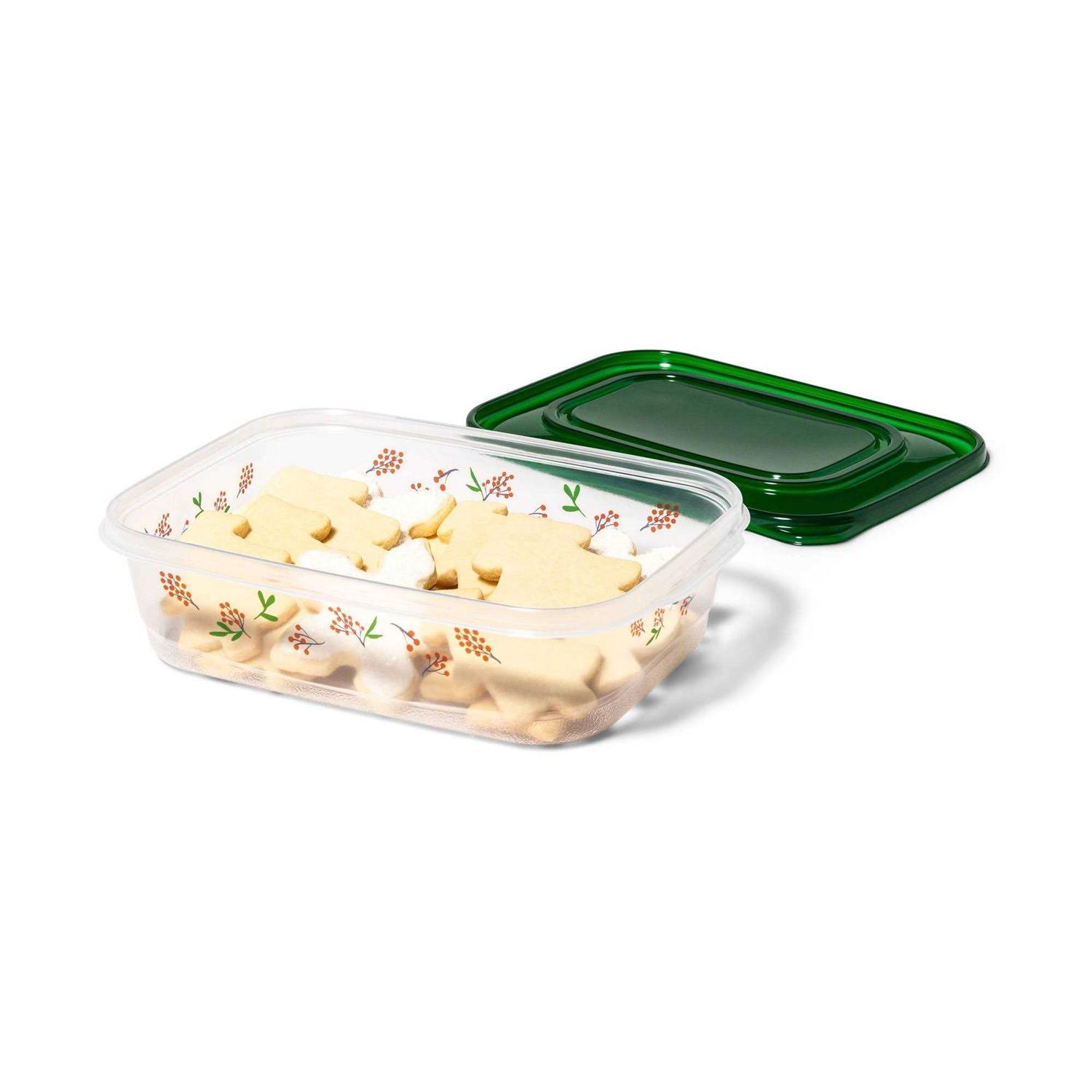 up & up Holiday Large Rectangle Food Storage Container