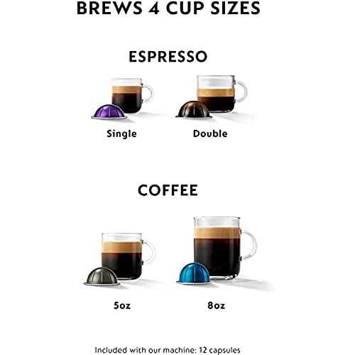 Nespresso VertuoPlus Coffee and Espresso Maker by Breville