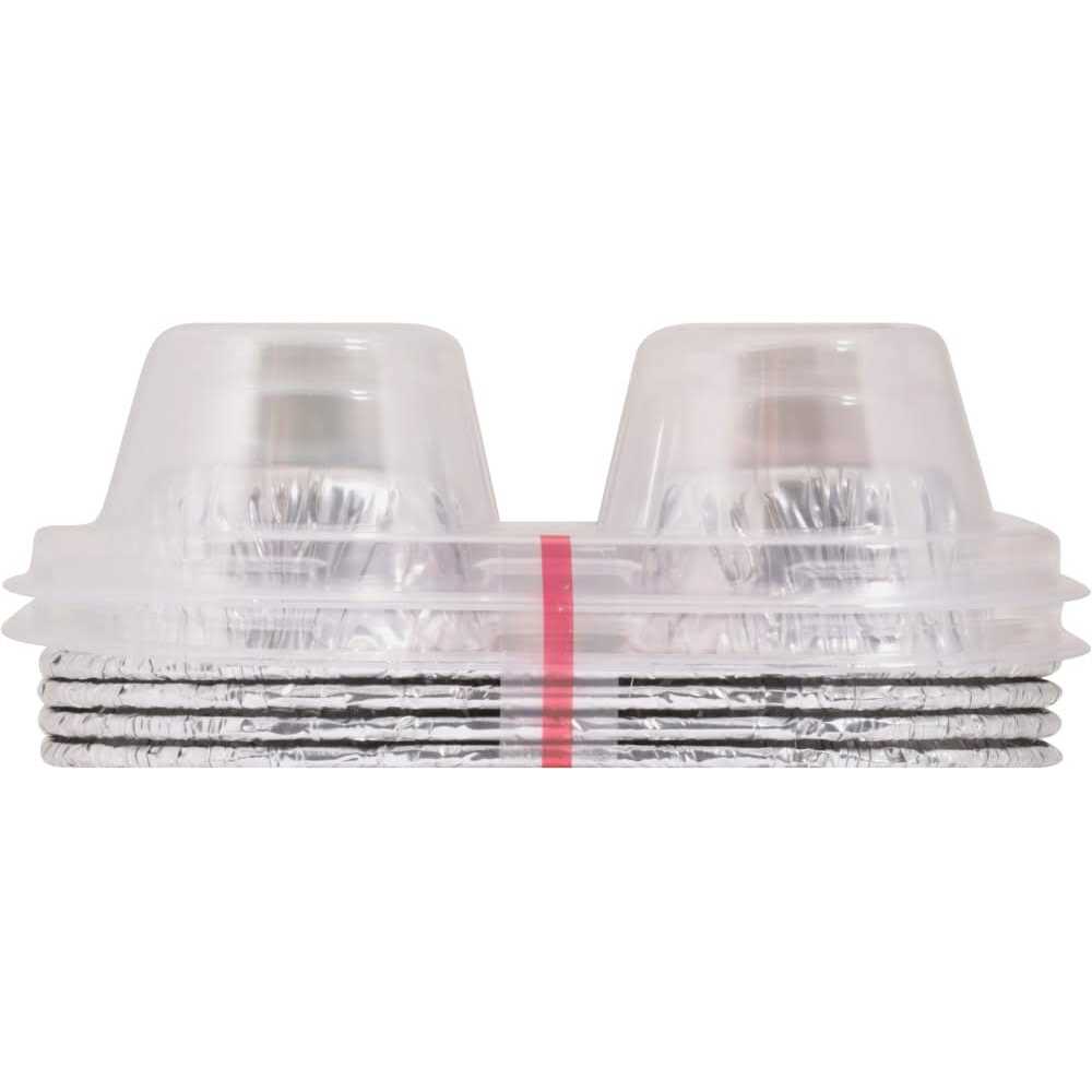 Handi-Foil Aluminum Muffin Pans with Lids & 24 Baking Cups