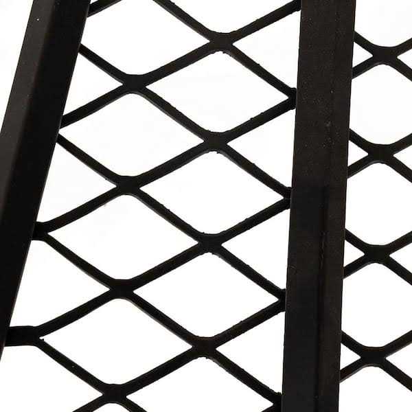 Pleasant Hearth Steel Fireplace Grate with Ember Retainer