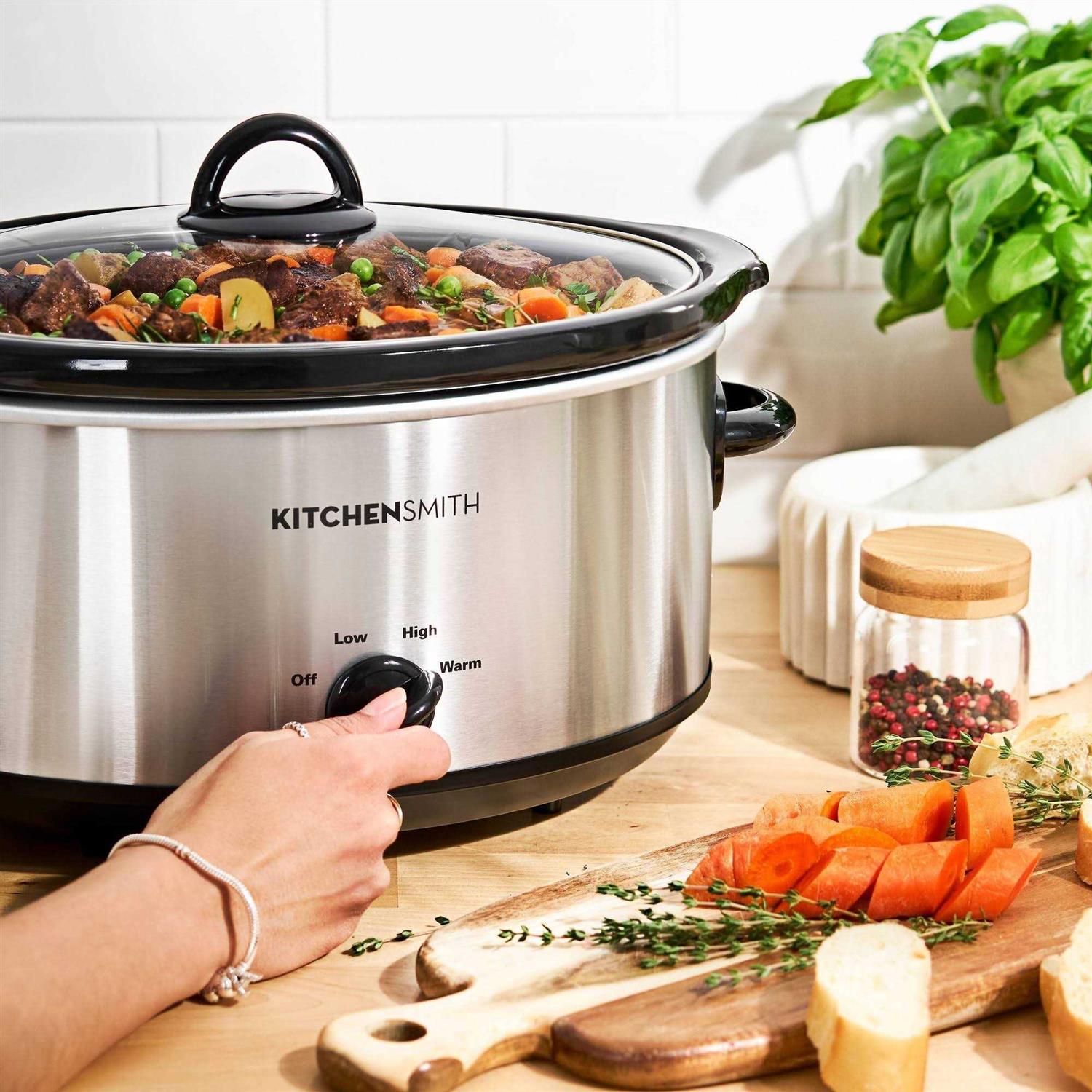 KitchenSmith by Bella Manual Slow Cooker