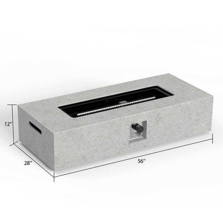 ESSENTIAL LOUNGER Essential 28 inch BTU Propane Fire Table