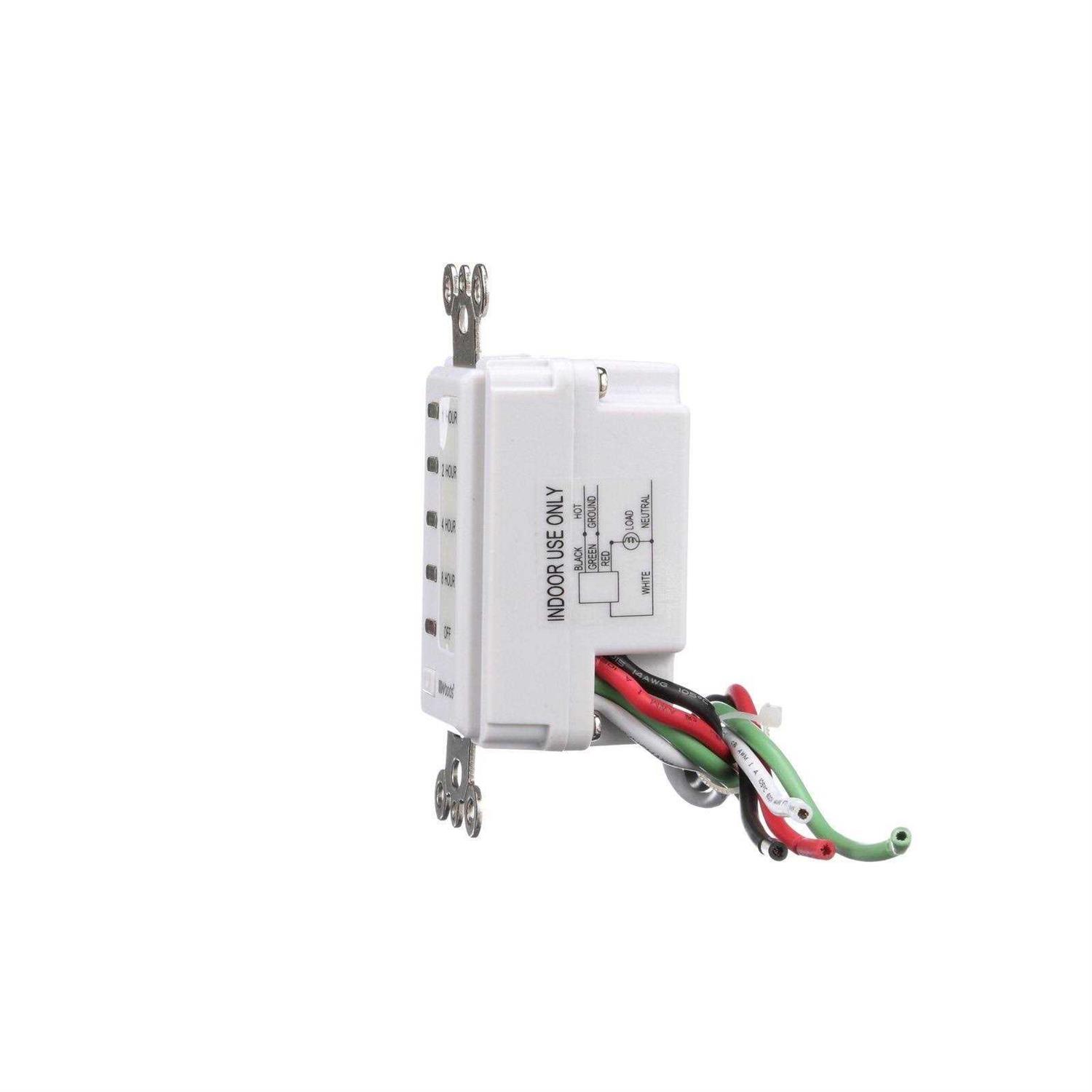 Woods 59013 In-Wall Timer 120 V