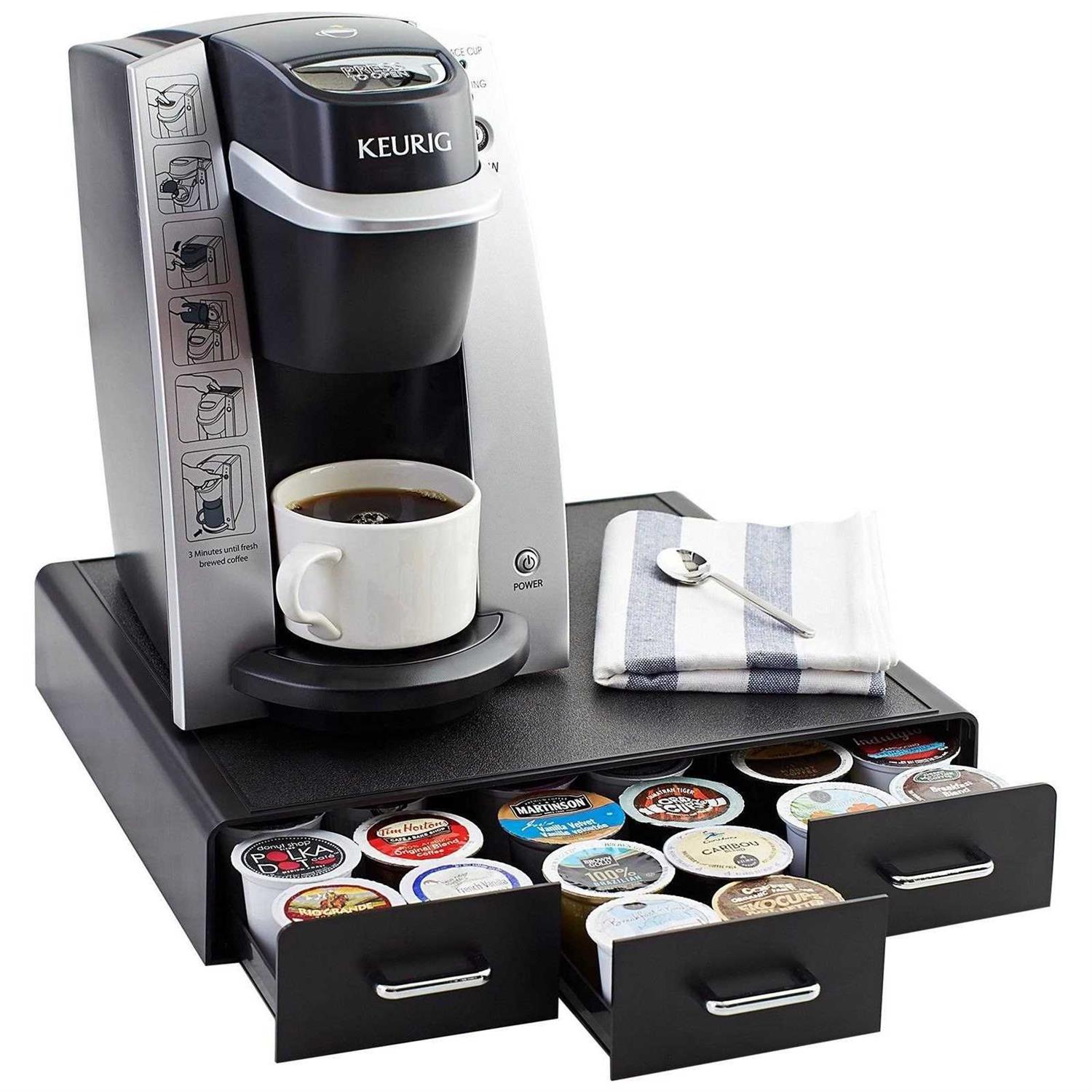 Amazon Basics Coffee Pod Storage Drawer for K-Cup Pods
