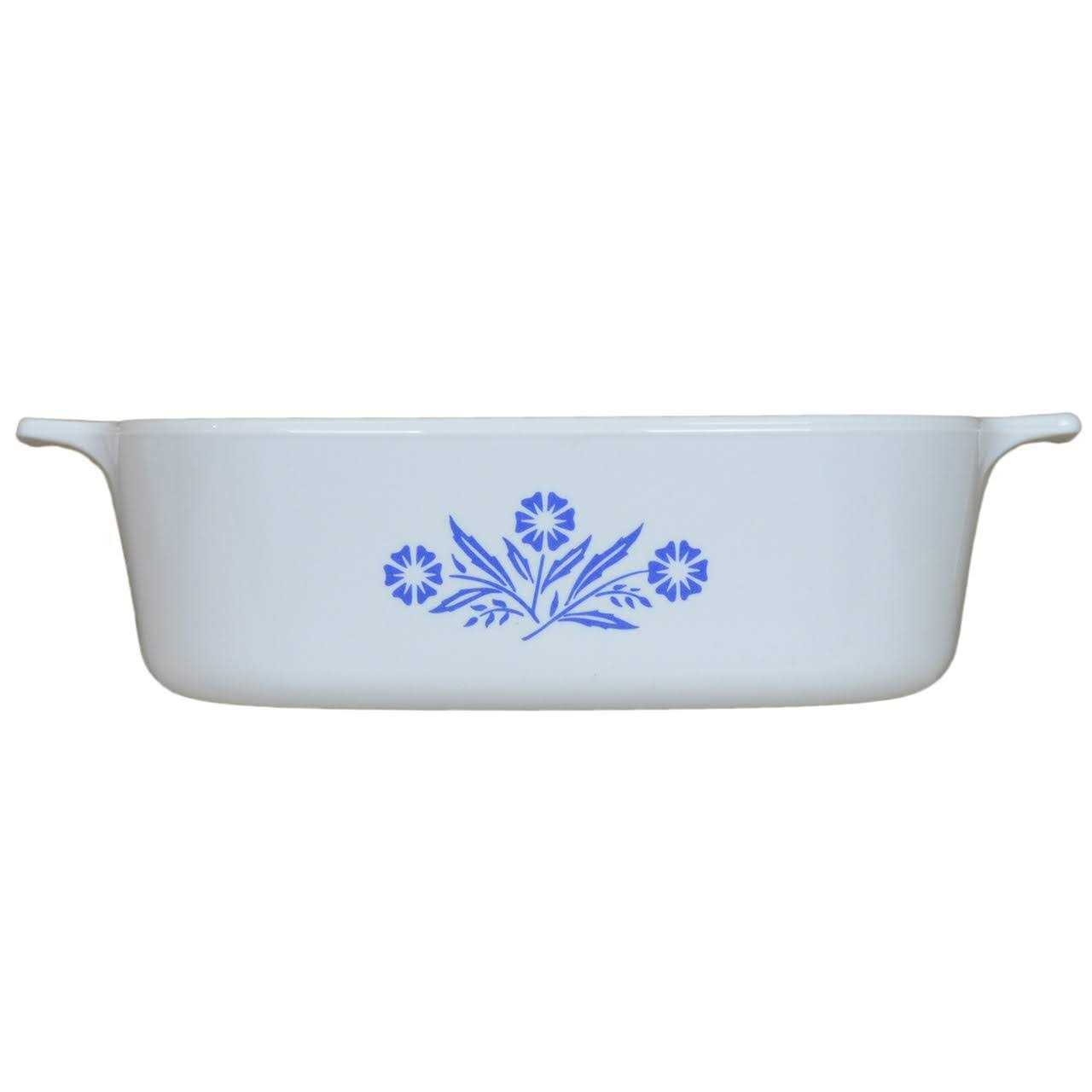 Corningware Blue Corower 2 Liter Small Casserole Dish