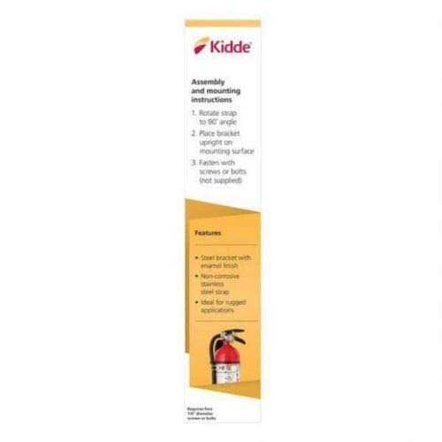 Kidde Multiple Use Fire Extinguisher Mount for 4 and 5 lb. A:B:C Fire Extinguishers 21010545