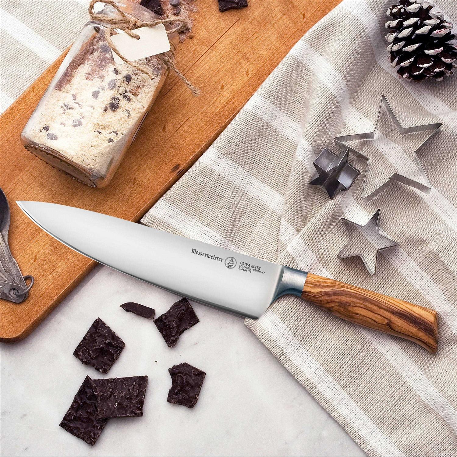 Messermeister Oliva Elite Stealth Chef’s Knife