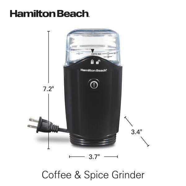 Hamilton Beach Coffee Grinder Black