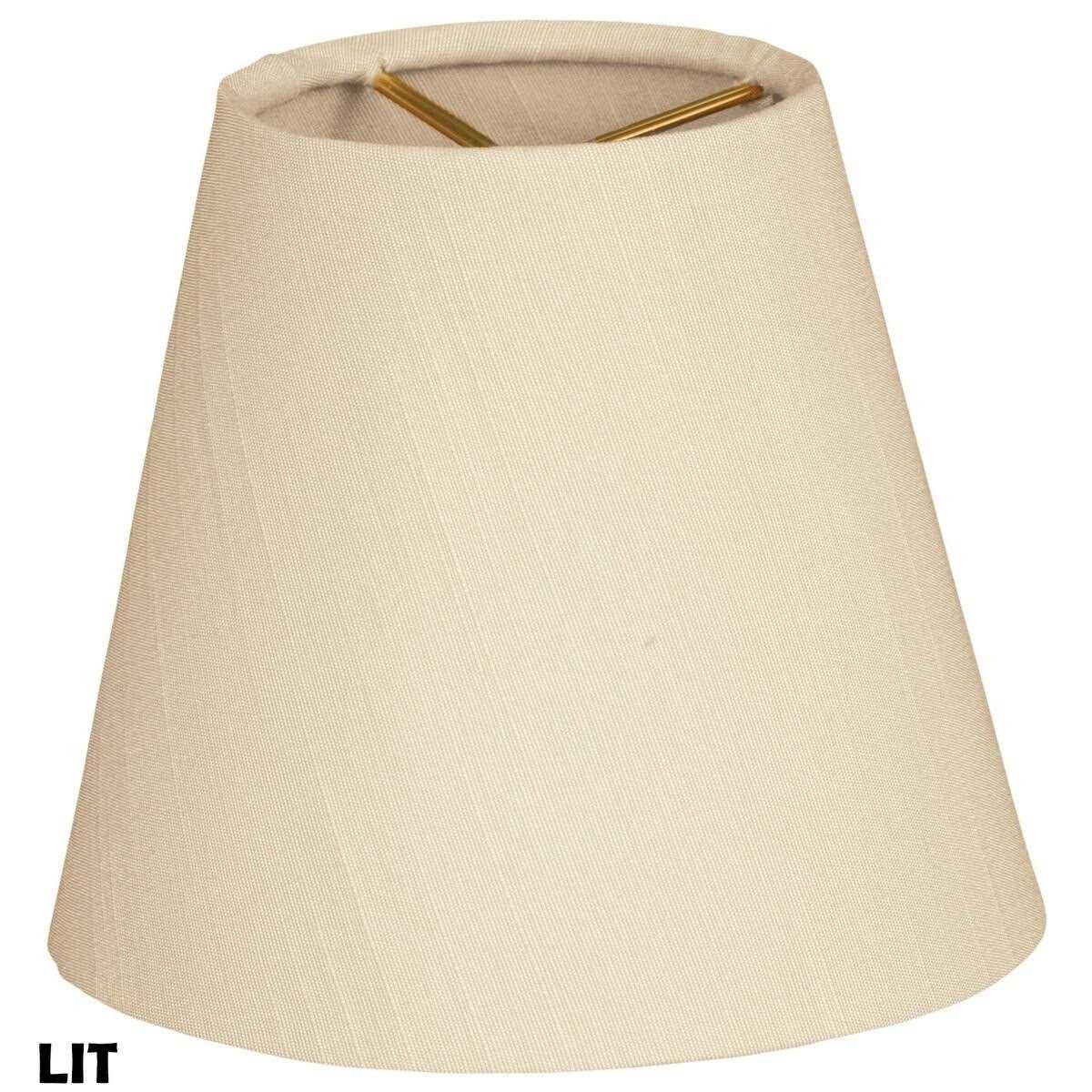 RoyalDesigns 6 Silk Empire Lamp Shade