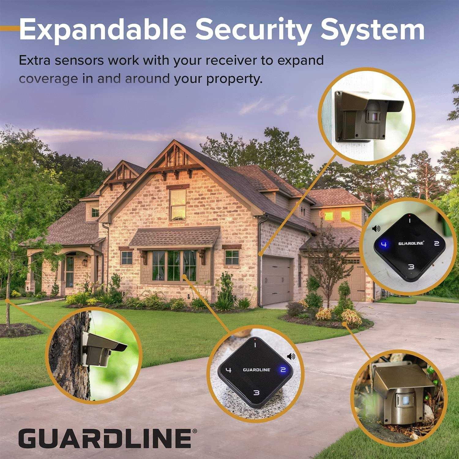 Wireless Driveway Alarm Guardline Security Driveway Alert System